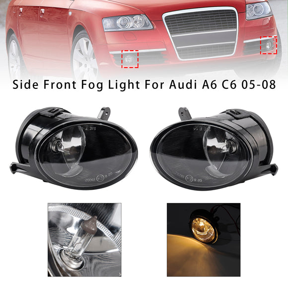 Paar Voorbumper Rijden Mistlamp Voor Audi A6 C6 2005 2006 2007 2008