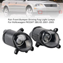 Par de luces antiniebla de conducción de parachoques delantero para Volkswagen PASSAT 3BG B5 2001-2005-5