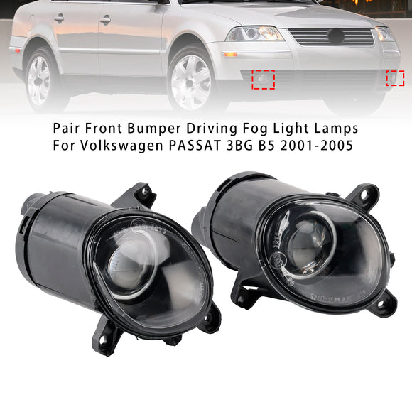 Par de luces antiniebla de conducción de parachoques delantero para Volkswagen PASSAT 3BG B5 2001-2005