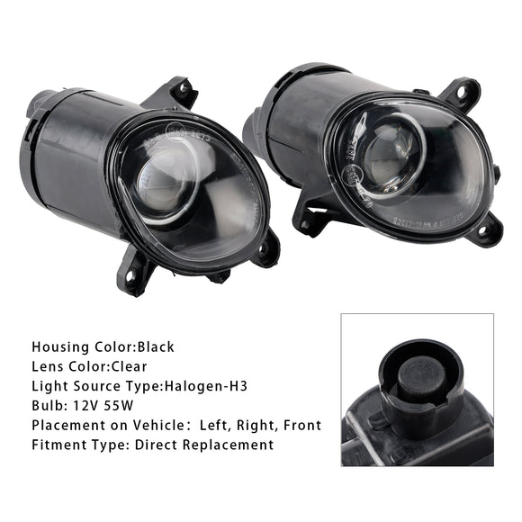 Par de luces antiniebla de conducción de parachoques delantero para Volkswagen PASSAT 3BG B5 2001-2005