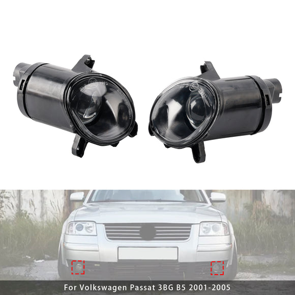 Par de luces antiniebla de conducción de parachoques delantero para Volkswagen PASSAT 3BG B5 2001-2005