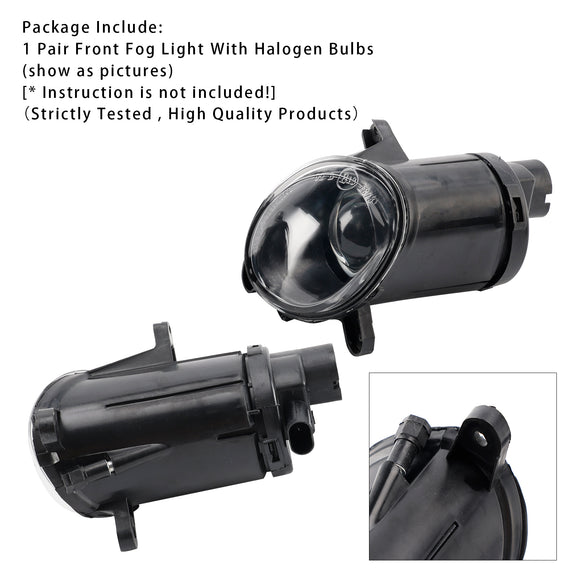Par de luces antiniebla de conducción de parachoques delantero para Volkswagen PASSAT 3BG B5 2001-2005