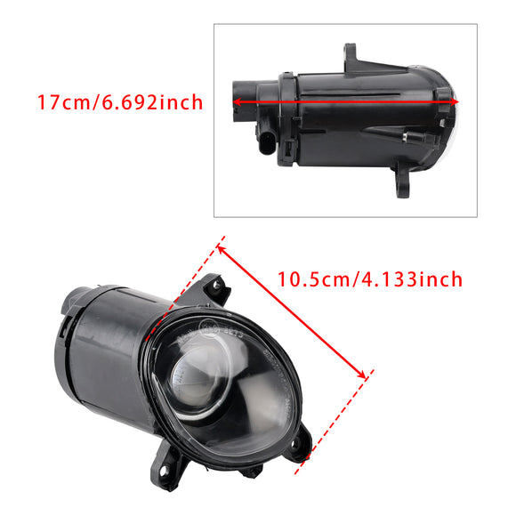 Par de luces antiniebla de conducción de parachoques delantero para Volkswagen PASSAT 3BG B5 2001-2005