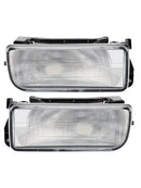 Pair Front Bumper Fog Light Without Bulbs For BMW E36 3-Series 1992-1998-1