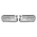 Pair Front Bumper Fog Light Without Bulbs For BMW E36 3-Series 1992-1998-3