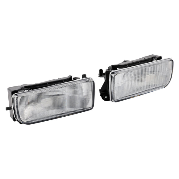 Pair Front Bumper Fog Light Without Bulbs For BMW E36 3-Series 1992-1998