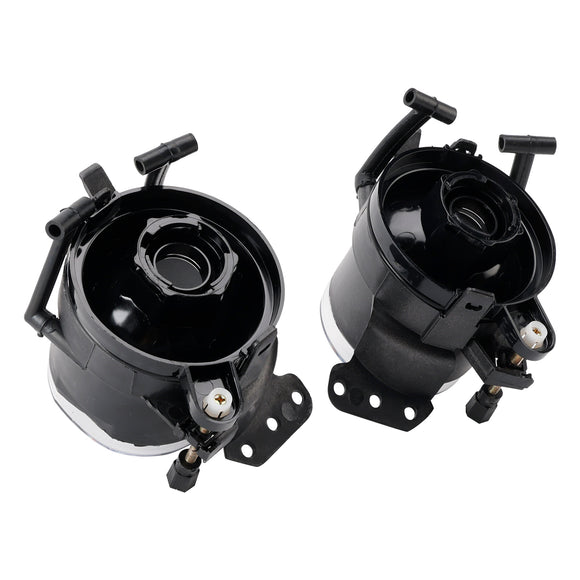 Pair Front Bumper Fog Light Lamp Bulb Housing For BMW E60 5-Series  2004-2007