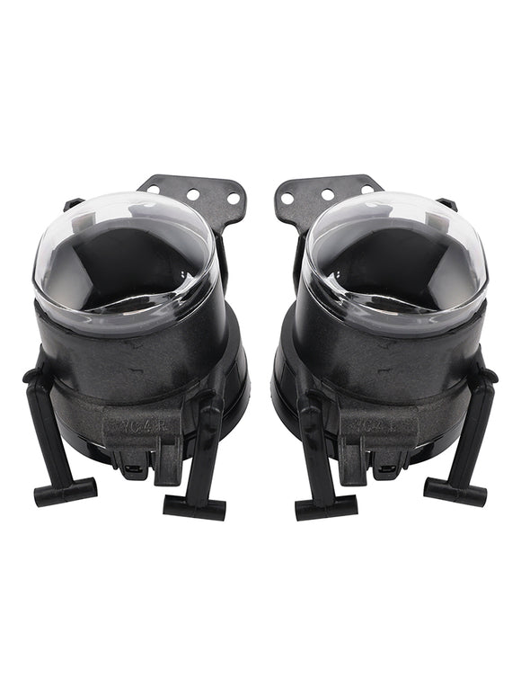 Pair Front Bumper Fog Light Lamp Bulb Housing For BMW E60 5-Series  2004-2007