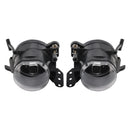 Pair Front Bumper Fog Light Lamp Bulb Housing For BMW E60 5-Series  2004-2007-2