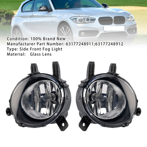 Par de luces antiniebla delanteras con bombillas para BMW F20 F21 F30 F31 F80 2011-2019