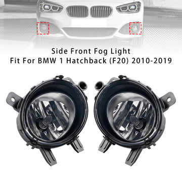 Pair Front Fog Light With Bulbs For BMW F20 F21 F30 F31 F80 2011-2019