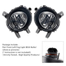 Par de luces antiniebla delanteras con bombillas para BMW F20 F21 F30 F31 F80 2011-2019-9