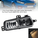 1 Uds. Lámparas de luz antiniebla delantera derecha con bombillas para Ford Transit MK8 V363 2014-2023-3