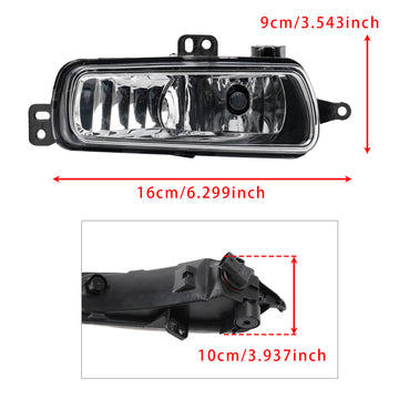Ford Transit Custom / Tourneo 2014-2023 Front Right Fog Light Lamps With Bulbs 1874687 F1EB-15A254-AB - 0