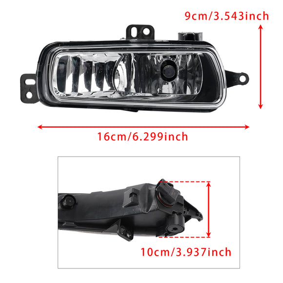 1 Uds. Lámparas de luz antiniebla delantera derecha con bombillas para Ford Transit MK8 V363 2014-2023