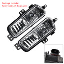 Pair Front Fog Light Lamps With Bulbs For Ford Transit MK8 V363 2014-2023-5