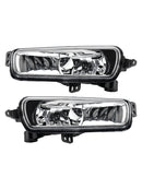 Pair Front Fog Light Lamps With Bulbs For Ford Transit MK8 V363 2014-2023-1