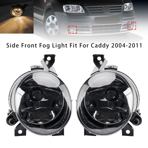 Pair Front Fog Light  For Volkswagen Polo 2010-2014 Tiguan 2008-2011