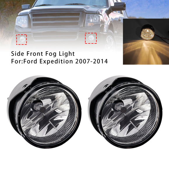Paar Nebelscheinwerfer mit Glühbirnen für Ford Expedition 2007–2014, klare Linse