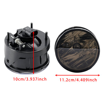 Pair Front  Fog Light Lamps With Bulbs For Ford Expedition 2007-2014 Smoked Lens - 0