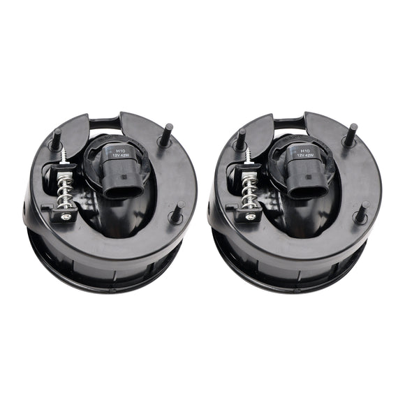 Pair Front  Fog Light Lamps With Bulbs For Ford Expedition 2007-2014 Smoked Lens