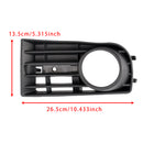 1 paar voorbumper mistlamp grill cover bezel voor VW Golf V MK5 2003-2009-2