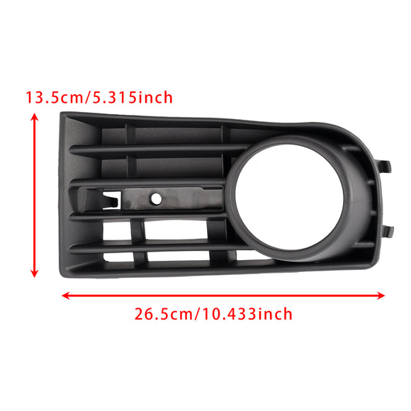 1 paar voorbumper mistlamp grill cover bezel voor VW Golf V MK5 2003-2009