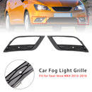 Griglie fendinebbia per paraurti anteriore auto 2X per Seat Ibiza MK4 2013-2016-6