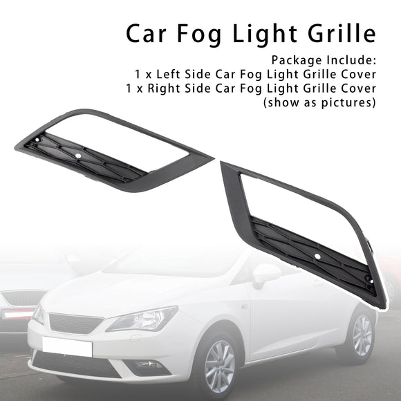 Griglie fendinebbia per paraurti anteriore auto 2X per Seat Ibiza MK4 2013-2016