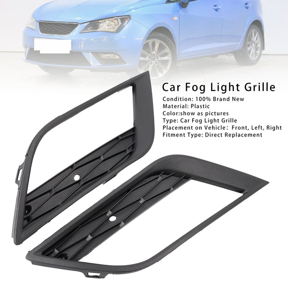 Griglie fendinebbia per paraurti anteriore auto 2X per Seat Ibiza MK4 2013-2016