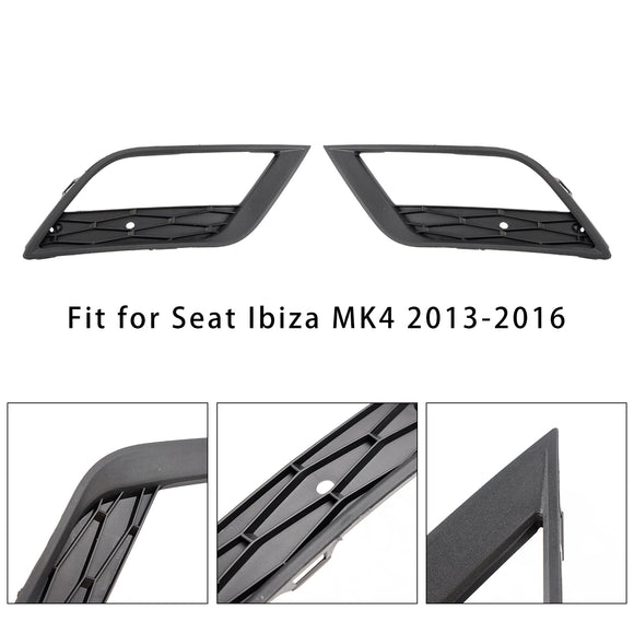 Griglie fendinebbia per paraurti anteriore auto 2X per Seat Ibiza MK4 2013-2016