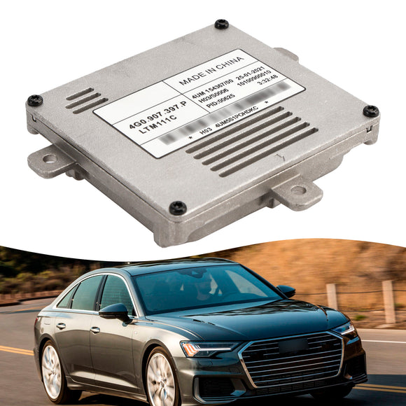 LED-ajovalojen kuljettajan painolastimoduulin ohjausyksikkö 4G0.907.397.P Audi A6L A7 Q3