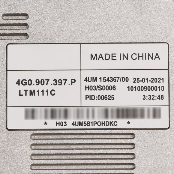 LED-ajovalojen kuljettajan painolastimoduulin ohjausyksikkö 4G0.907.397.P Audi A6L A7 Q3