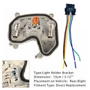 Rear Right Tail Lamp Bracket & Plug Bulb 68270837AA For Jeep Renegade 15-23-4