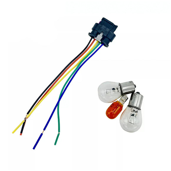 2 Stuks Achterlicht Beugel  &  Plug Lamp 68270837/92AA Voor Jeep Renegade 15-23