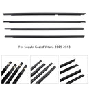 Bande d'étanchéité pour porte en verre, 4 pièces, moulage extérieur, pour Suzuki Grand Vitara 2009 – 2013-5