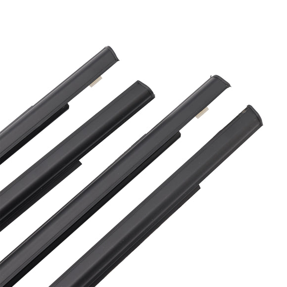 Bande d'étanchéité pour porte en verre, 4 pièces, moulage extérieur, pour Suzuki Grand Vitara 2009 – 2013