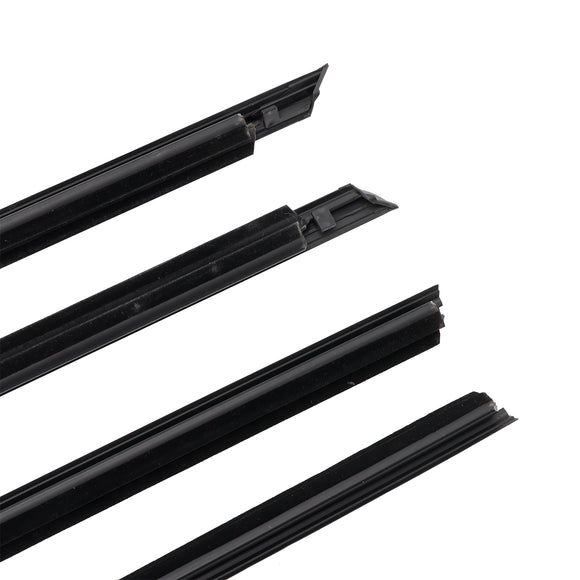 Bande d'étanchéité pour porte en verre, 4 pièces, moulage extérieur, pour Suzuki Grand Vitara 2009 – 2013