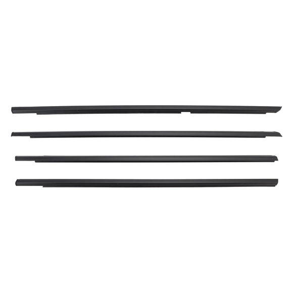 Bande d'étanchéité pour porte en verre, 4 pièces, moulage extérieur, pour Suzuki Grand Vitara 2009 – 2013