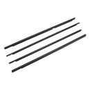 Bande d'étanchéité pour porte en verre, 4 pièces, moulage extérieur, pour Suzuki Grand Vitara 2009 – 2013-11