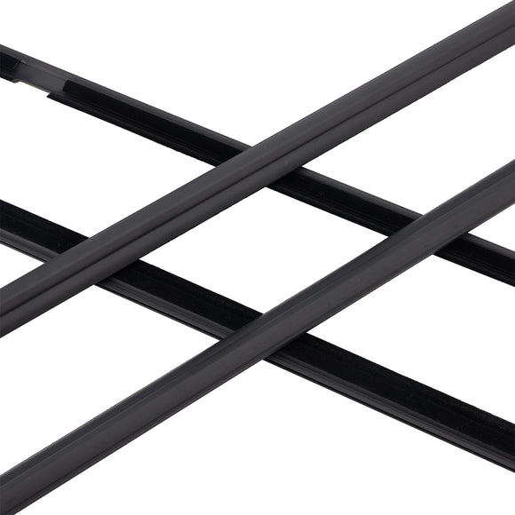 Toyota Land Cruiser LC100 1998-2007 4PCS Door Glass Belt Outer Molding Weatherstrip 75710-60070 75720-60070