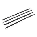 Toyota Land Cruiser LC100 1998-2007 4PCS Door Glass Belt Outer Molding Weatherstrip 75710-60070 75720-60070-6