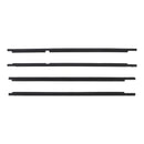Toyota Land Cruiser LC100 1998-2007 4PCS Door Glass Belt Outer Molding Weatherstrip 75710-60070 75720-60070-1