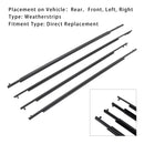 4PCS Door Glass Belt Outer Moulding Weatherstrip For Toyota Prius 2010-2015Auto & Motorrad: Teile, Auto-Ersatz- & -Reparaturteile, Karosserieteile!-4