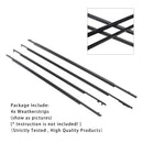 4PCS Door Glass Belt Outer Moulding Weatherstrip For Toyota Prius 2010-2015Auto & Motorrad: Teile, Auto-Ersatz- & -Reparaturteile, Karosserieteile!-5