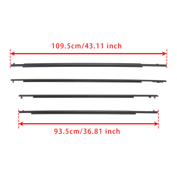 4PCS Door Glass Belt Outer Moulding Weatherstrip For Toyota Prius 2010-2015Auto & Motorrad: Teile, Auto-Ersatz- & -Reparaturteile, Karosserieteile!