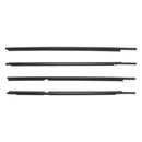 Burlete de moldura exterior con correa de cristal para puerta, 4 Uds., para Toyota Yaris Hatchback-1