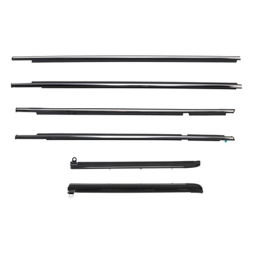 2003-2009 Toyota Land Cruiser 6pcs Quarter & Door Belt Moulding Weatherstrip