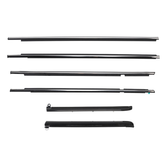 6kpl Quarter & ovihihnan muotoinen säälista Toyota Land Cruiser/Lexus GX470 2003-2009