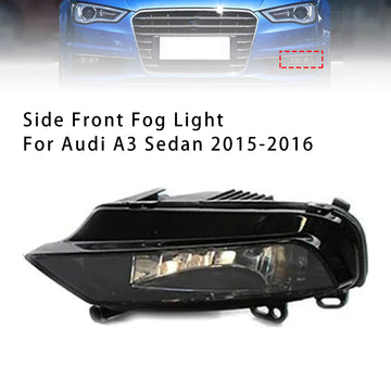 1 szt. Przednie lewe lampy przeciwmgielne z żarówkami dla Audi A3 Sedan 8V0941699B 2015-2016 - 0